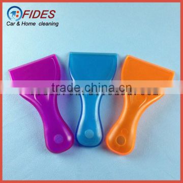 plastic promotional ice scrapers for car glass cleaning