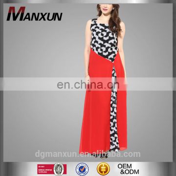 2016 Summer Dress Chiffon Maxi Dress Women Wear Wholesale Corporate Dresses for Ladies