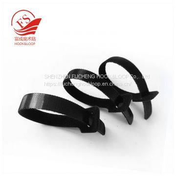 Bright colors good quality self grip hook and loop battery tie