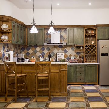 Design white lacquer shaker modular home kitchen cabinet