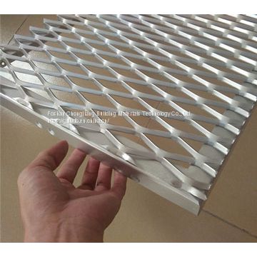 Aluminium Expanded Metal Mesh For Restaurant / Lobby Aluminum Wire Mesh