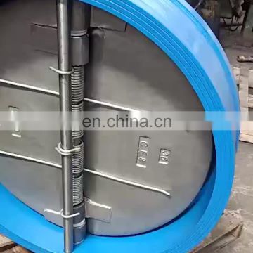 Tianjin cast iron double disc check valve dual plate check valve non-return valve NRV