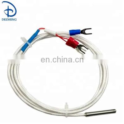 PT100 sensor with PTFE lead wire