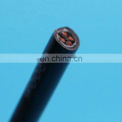 5 core tinned copper shielded flexible cable trailing cable