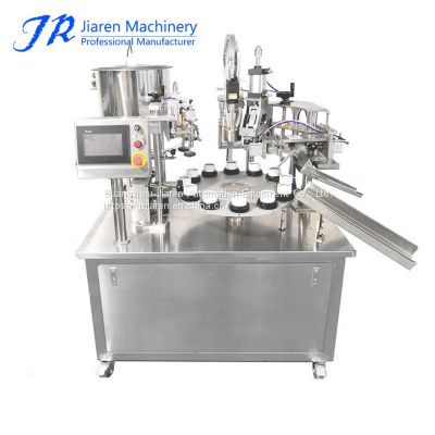Hose filling and sealing machine manufacture