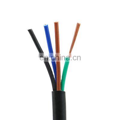 Rvv 4 Core RVV BV Copper PVC Insulated Electric Wire