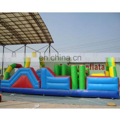 Adult inflatable bounse factory army inflatable obstacle course