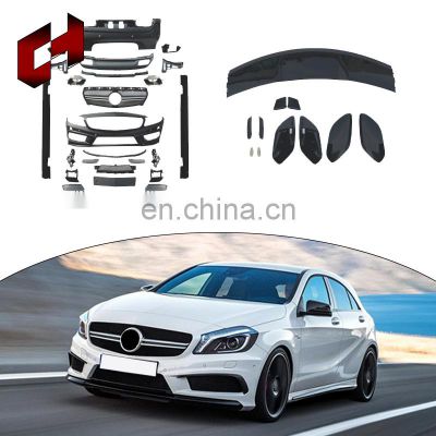 CH Brand New Material Wide Enlargement Exhaust Grille Side Skirt Rear Diffusers Body Kit For Mercedes-Benz A Class W176 13-15