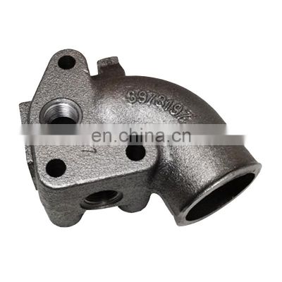Diesel Machinery Engine Auto Parts 3973197 3903103 Dongfeng Cummins thermostat seat inlet pipe seat