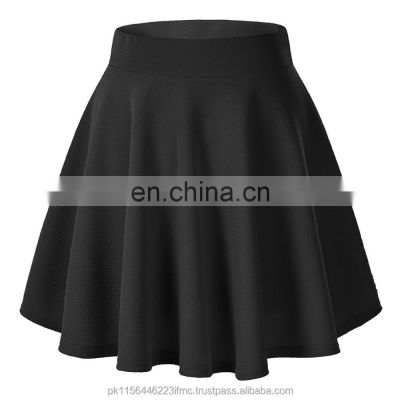 Black fabric mini flare skirt for men /hot selling skirts new arrival 2020