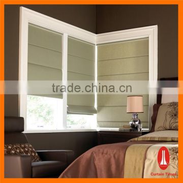 Curtain times China Supplier Electrical Roman Blinds be indoor roller shade