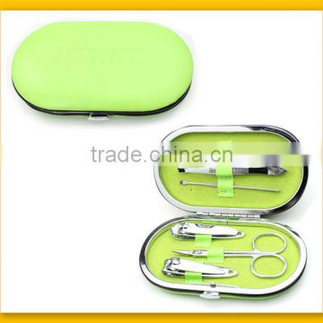 Beautiful green elliptic design manicure tool