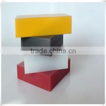 China manufacture 30mm thick colorful plastic sheet
