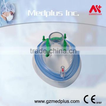 PVC Dispoable Medical Anesthesia Mask With Check Valve