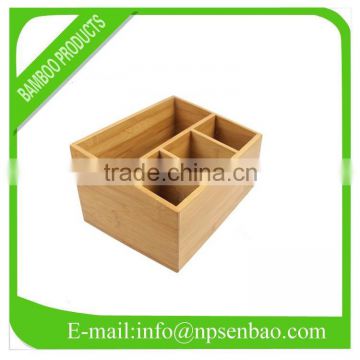 New wholesale bamboo storage box for sundries
