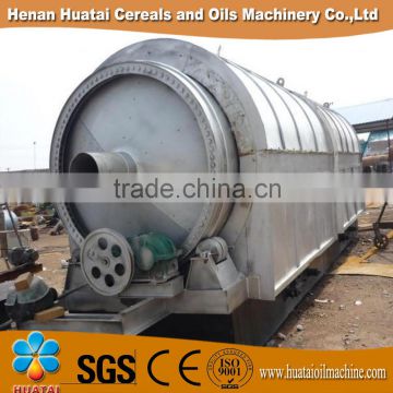 Continuous waste tyre pyrolysis plant with CE, SGS, ISO9001, BV certificate