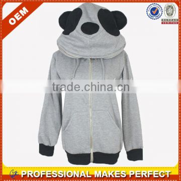 Panda hoodies with ears(YCH-A0105)