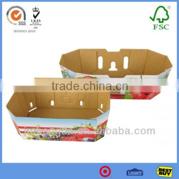 Folding Eco-friendly Made In China Boxes Cardboard For Berries