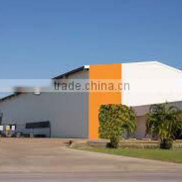Light Steel Prefabricated Warehouse / Prefabricated Workshop