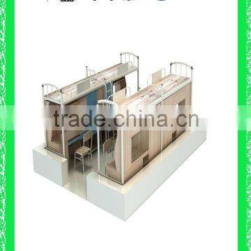 latest aparment bed dormitory bed frame HXDM005