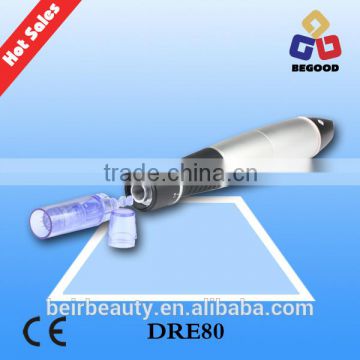 Hot sale microneedle length adjustable electric derma roller pen for anti-aging/ microneedle pen with battery