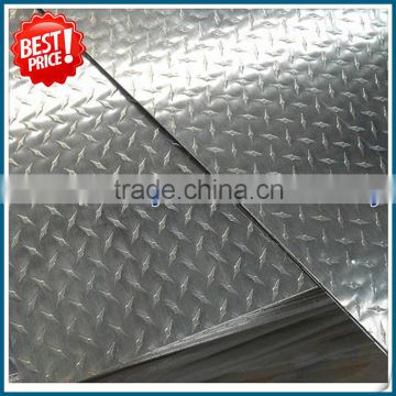 Pattern aluminum plate 3004 H14 H24 in various size