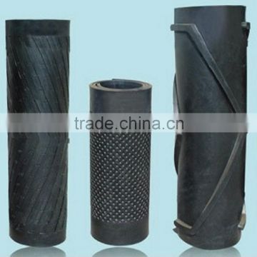 ceramic chevron conveyor belt for stone crusher