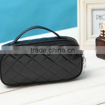 Japanese and South Korean Style Ladies PU Handle Bag High Quality Cosmetic Bag