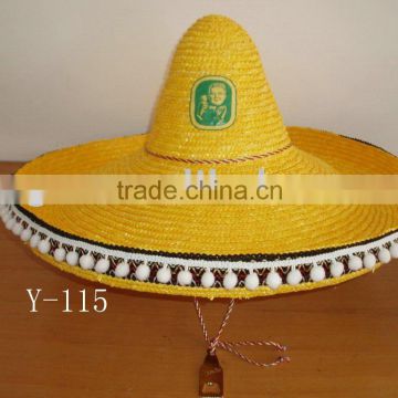 Mexico hat,big brim hat, Sombrero hat
