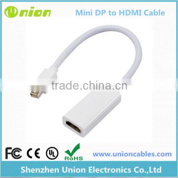 2012 hotselling mini dp to hdmi cable adapter