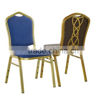 luxury hot sale fashionable stackable banquet furniture banquet chairs with back flower