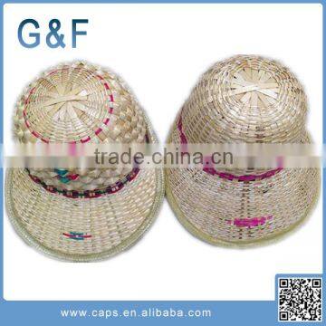 Promotional Custom Visor Sun Bamboo Hat