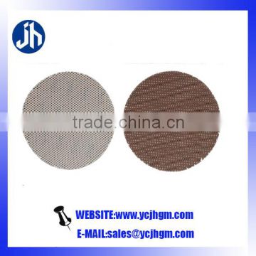 Alumina sanding screen for sanding without dust