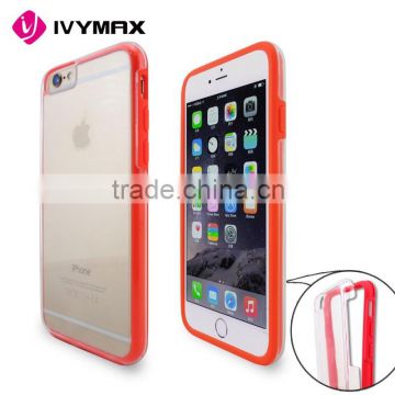 Transparent mobile phone case for iphone 6 TPU case