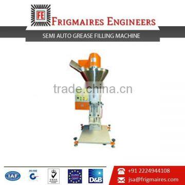 Highly Demanded Semi Auto Grease Filling Machine for Sale