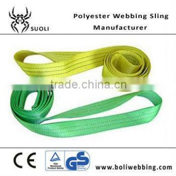 Polyester material Endless Lifting Sling (lifting belt sling) wire ropes lifting sling