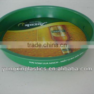 Pastic non-slip cheap plate plastic holder for food sevring