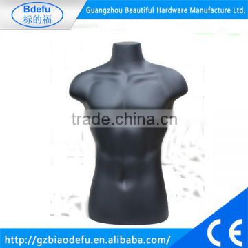 Fashion black muscle male mannequin without arm