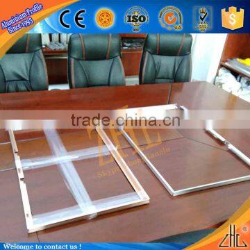 Hot! good sliver anodized aluminum frames price, customized cnc computer case bending aluminum channel