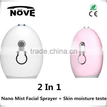2016 electric portable sprayer, nano mist moisturizer, rechargeable face humidifier