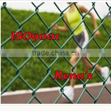 electro galvanized chain link fence factory