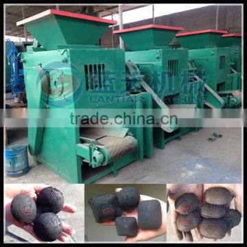 Popular round pillow shape charcoal briquette machine oval coal machine
