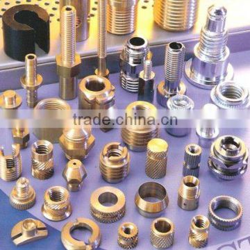 Electronic brass turned parts