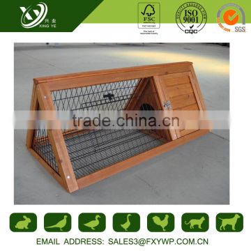 High quality keep warm secure large wooden two layer rabbit hutch for outdoor use