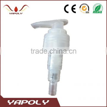 White plastic spray lotion pump