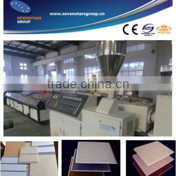 upvc pvc deco profile extrusion line