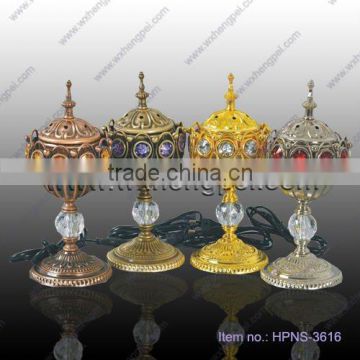 Metal Electronic Incense Burner new style Arabic style metal incense burner