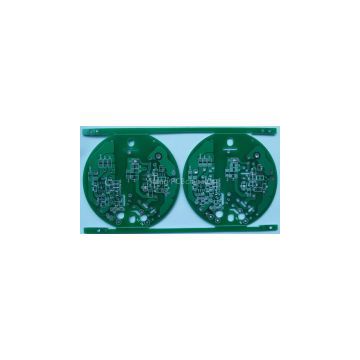 Double sided 1oz HASL PCB with green solder mask
