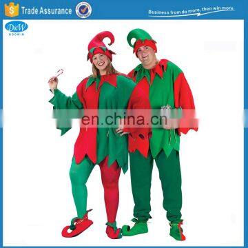 Christmas Santa Xmas Helper Elf Fancy Dress Costume