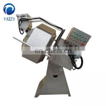 stainless steel commerical potato chips seasoning machine | potato chips flavoring machine